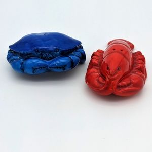 Paul Brent Burton + Burton Nantucket Ceramic Salt & Pepper Shakers